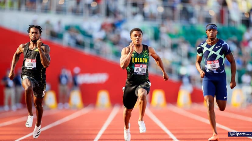 Carrera 100m masculino